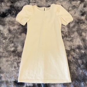 ZARA PUFF SLEEVE MINI DRESS